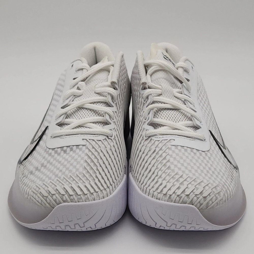 Womens Size 8.5 Nike Court Air Zoom Vapor White Black Tennis Shoe DR6965 100 NEW - Picture 7 of 7